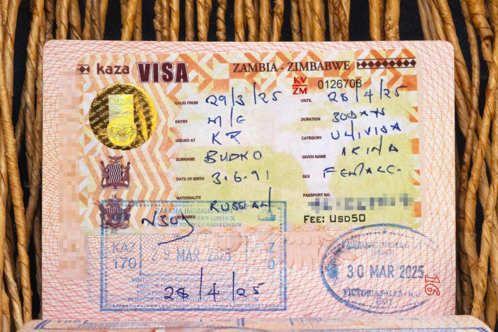Как выглядит KAZA-виза